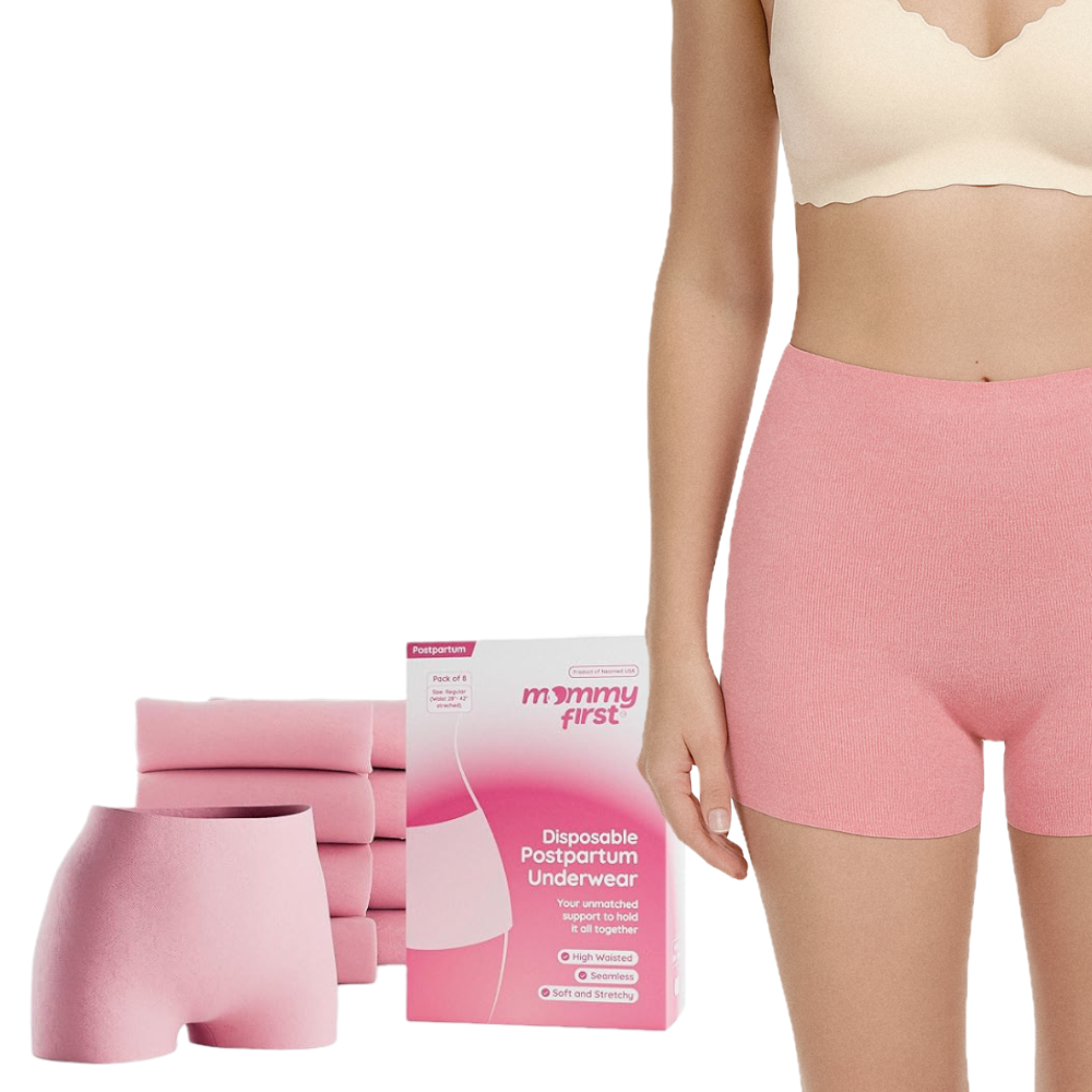 High-Waisted Disposable Postpartum Underwear