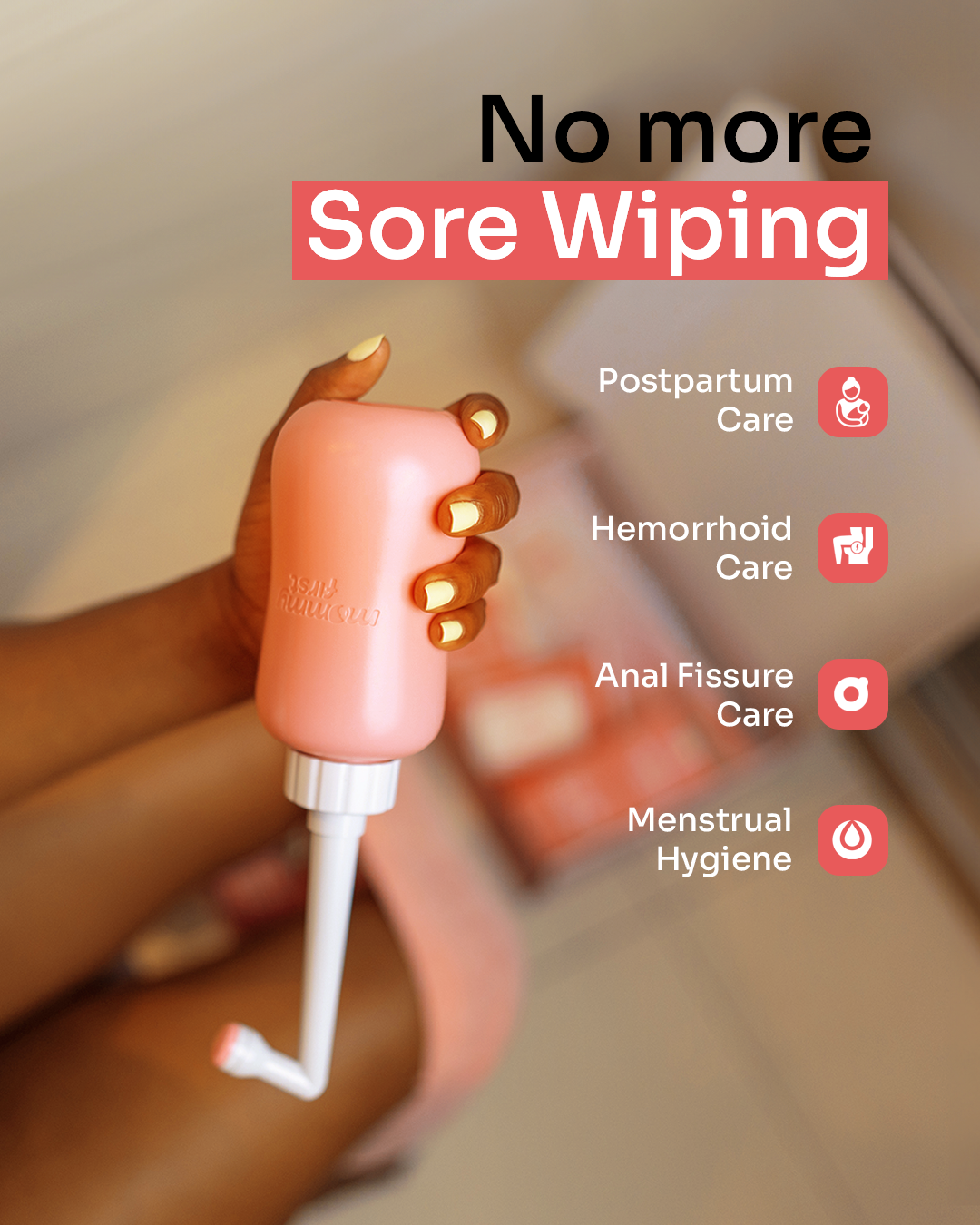 Upside Down Peri Bottle | Sunset Glow