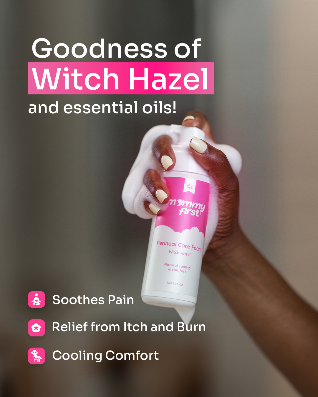 Witch Hazel Foam + Liner Combo