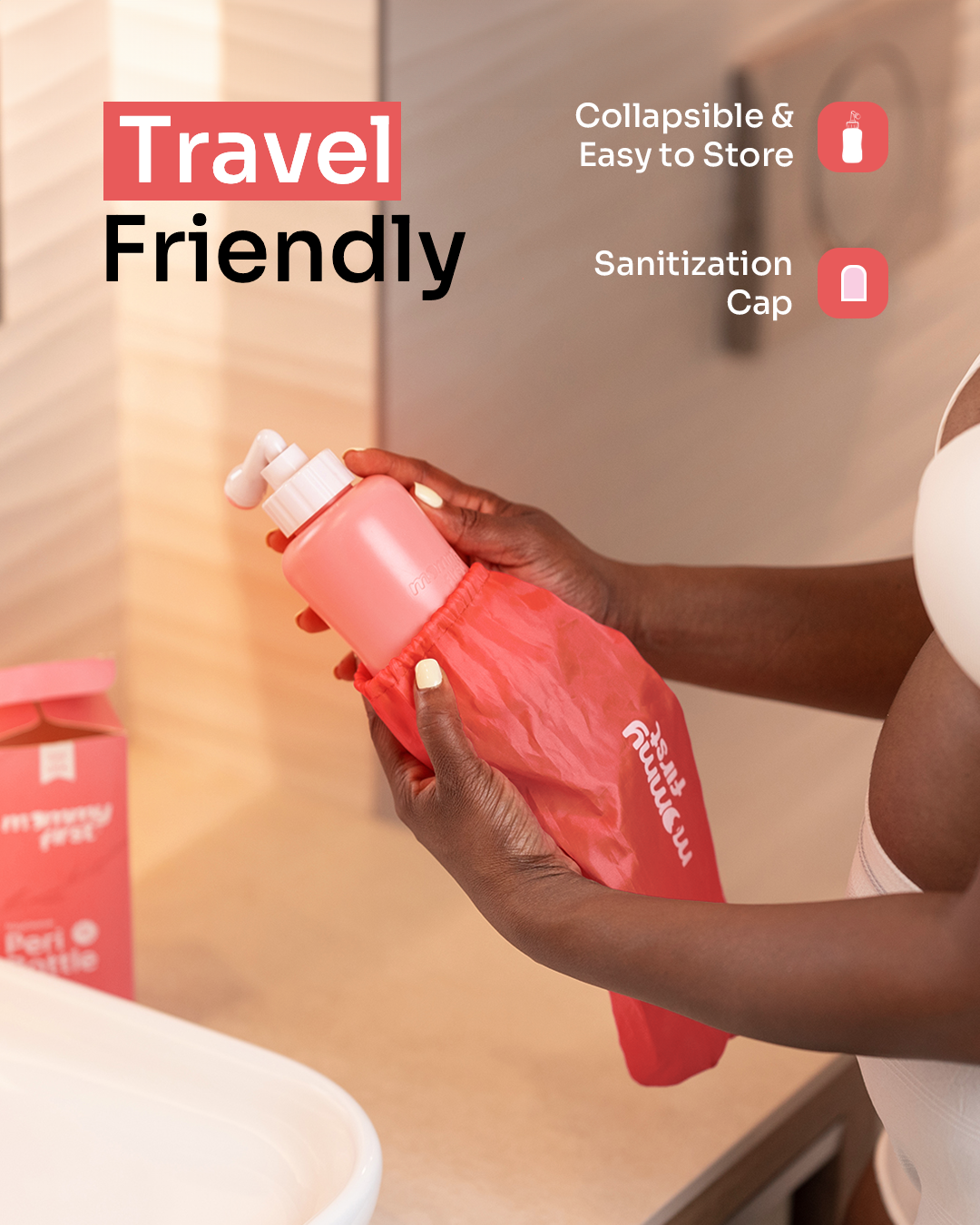 Upside Down Peri Bottle | Sunset Glow