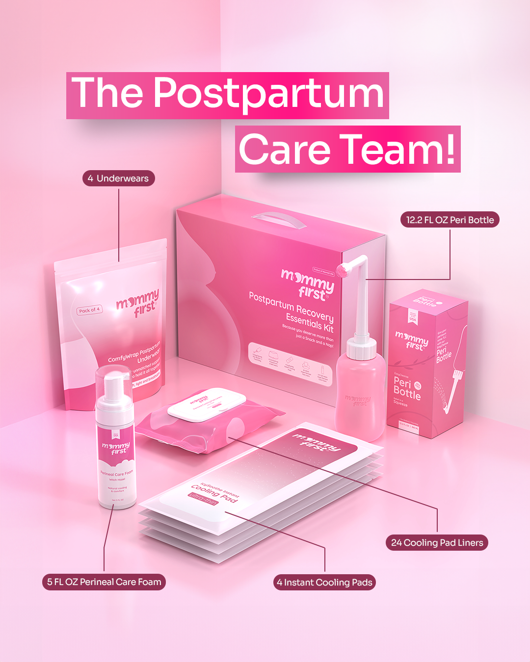 Witch Hazel Foam + Liner Combo