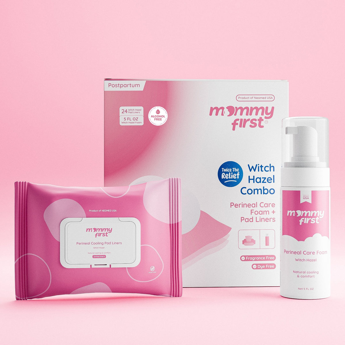 Witch Hazel Foam & Liner Combo